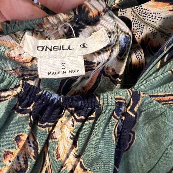 O'Neill Maxwell Print Tank Maxi Dress Small, MOSS - Picture 3 of 7